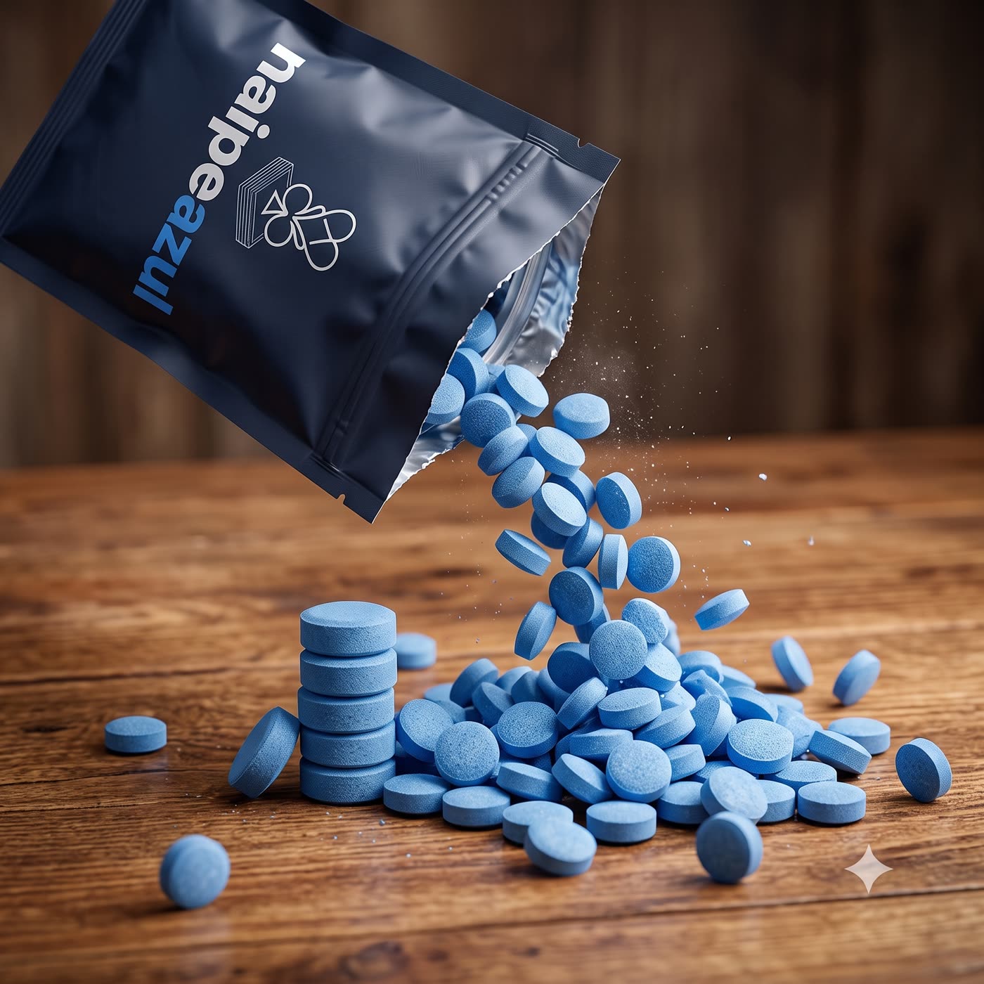 Naipe Azul — pastilhas